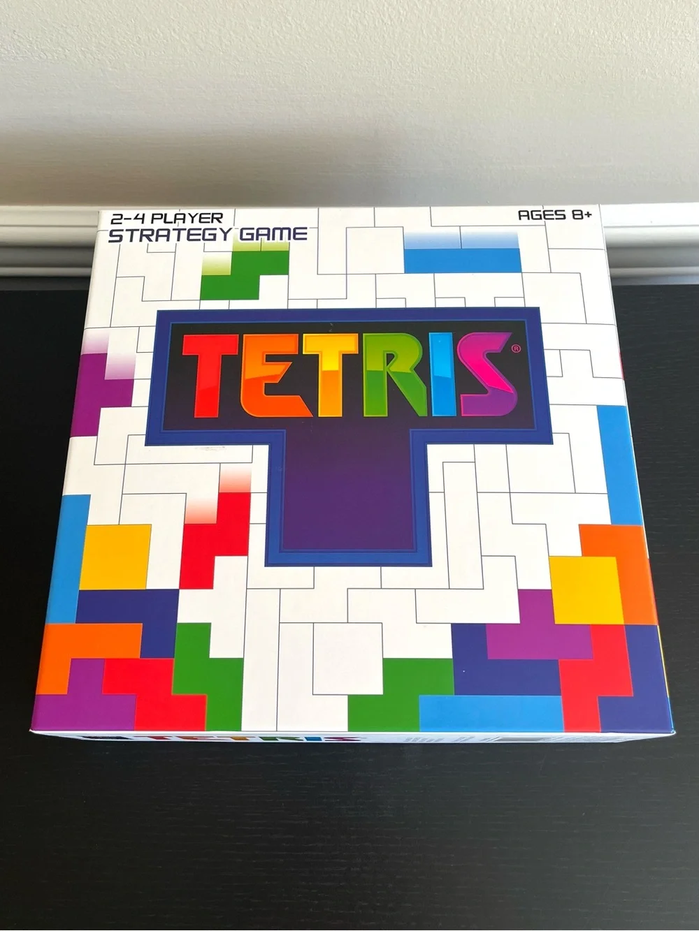 Buffalo Games Tetris Board Game - Missing 1 Blue Tetriminos Piece
